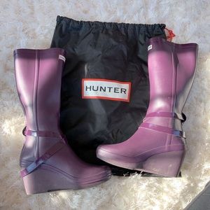 Hunter rain boots